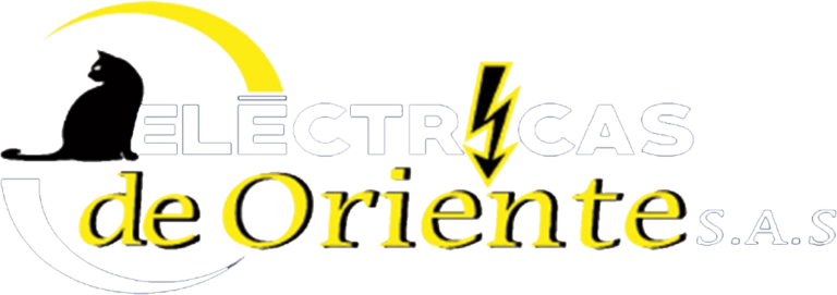 Logotipo Electricas de Oriente blanco